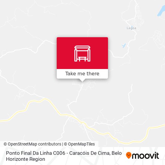Ponto Final Da Linha C006 - Caracóis De Cima map