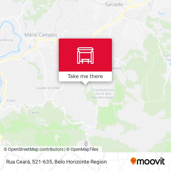 Rua Ceará, 521-635 map