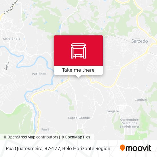 Rua Quaresmeira, 87-177 map