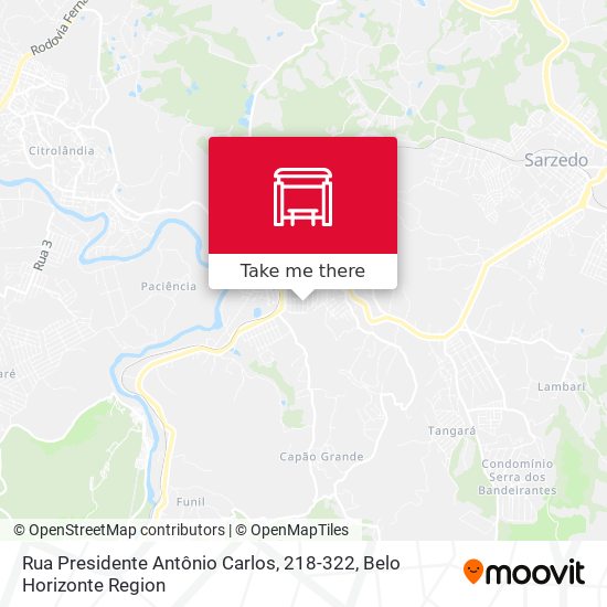 Rua Presidente Antônio Carlos, 218-322 map
