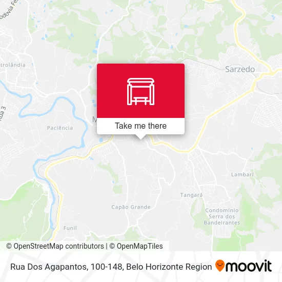 Rua Dos Agapantos, 100-148 map