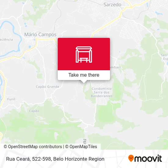 Rua Ceará, 522-598 map