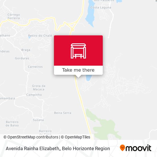 Avenida Rainha Elizabeth, map