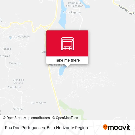 Rua Dos Portugueses map