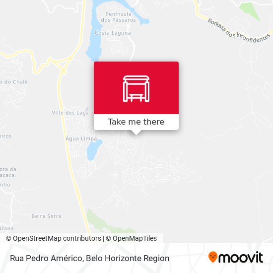 Rua Pedro Américo map