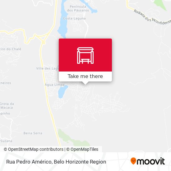 Rua Pedro Américo map