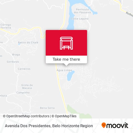 Avenida Dos Presidentes map