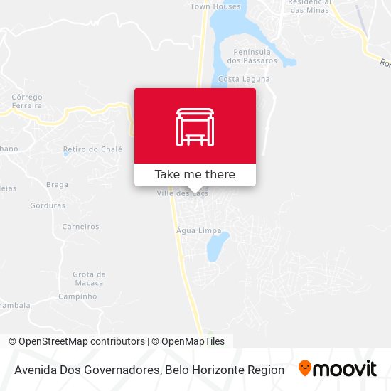 Avenida Dos Governadores map