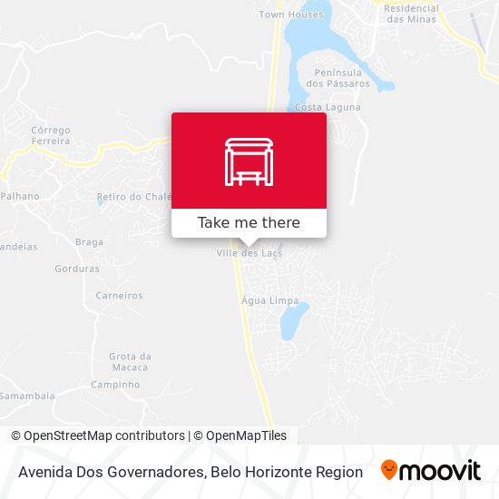 Avenida Dos Governadores map