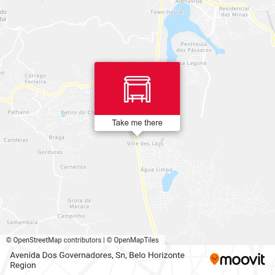 Avenida Dos Governadores, Sn map