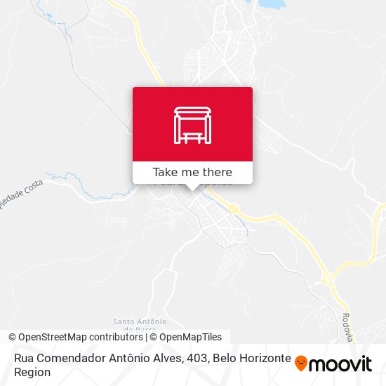Rua Comendador Antônio Alves, 403 map