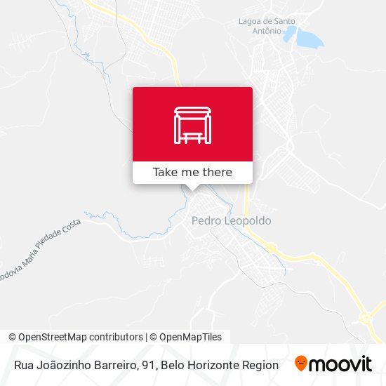 Rua Joãozinho Barreiro, 91 map