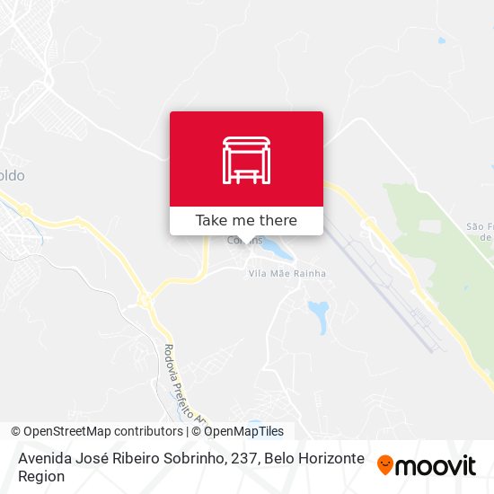 Avenida José Ribeiro Sobrinho, 237 map