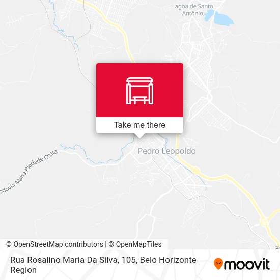 Rua Rosalino Maria Da Silva, 105 map