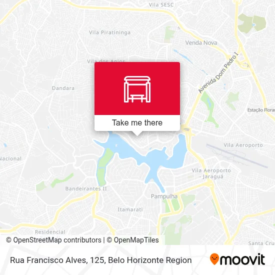 Rua Francisco Alves, 125 map