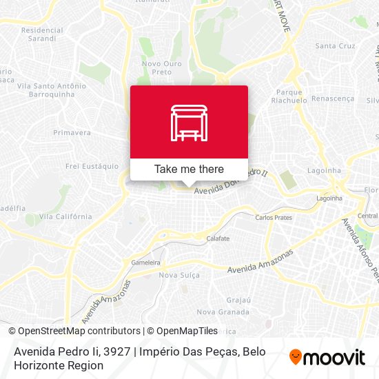 Avenida Pedro Ii, 3927 | Império Das Peças map