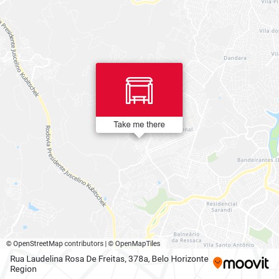 Rua Laudelina Rosa De Freitas, 378a map