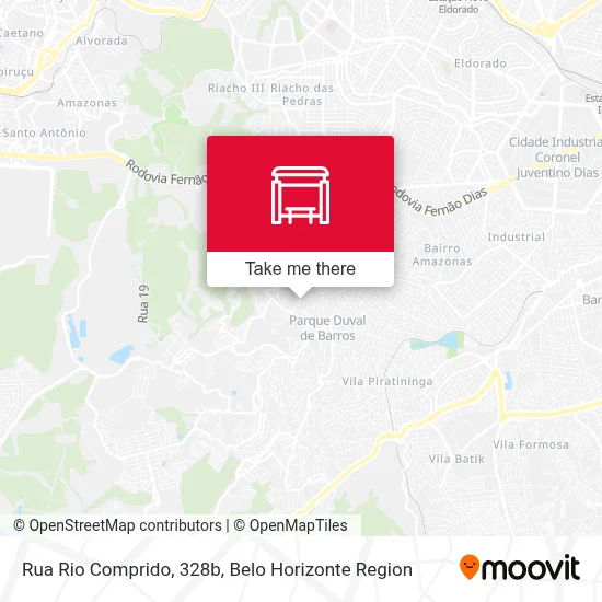 Rua Rio Comprido, 328b map