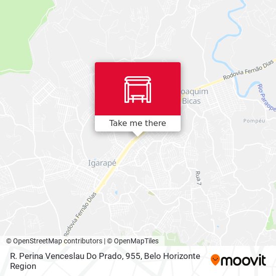 R. Perina Venceslau Do Prado, 955 map
