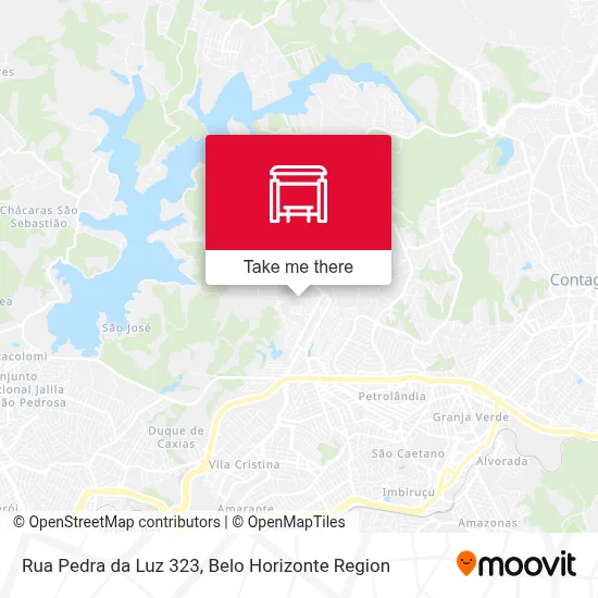 Rua Pedra da Luz 323 map