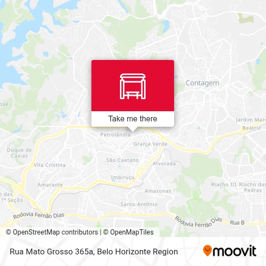 Rua Mato Grosso 365a map