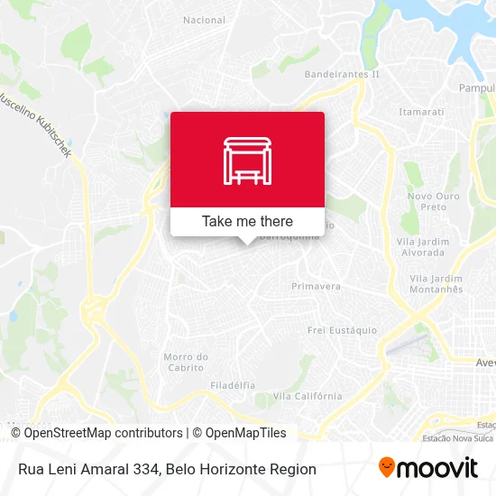 Rua Leni Amaral 334 map