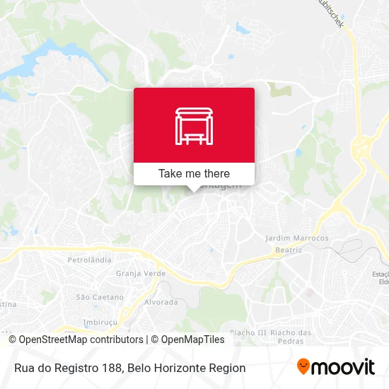 Rua do Registro 188 map