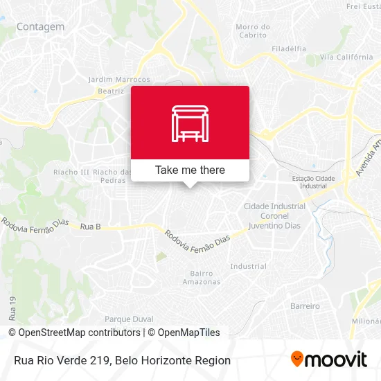 Rua Rio Verde 219 map