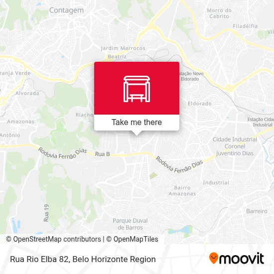 Rua Rio Elba 82 map