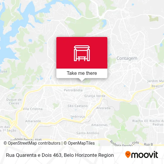 Rua Quarenta e Dois 463 map