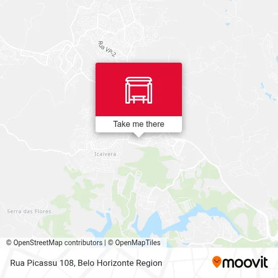 Rua Picassu 108 map