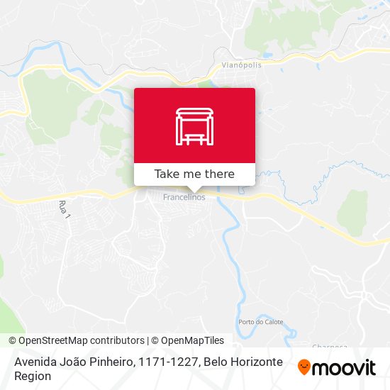 Avenida João Pinheiro, 1171-1227 map