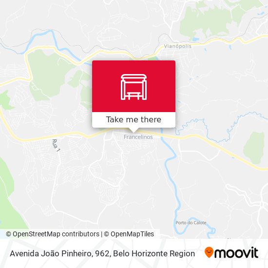 Avenida João Pinheiro, 962 map