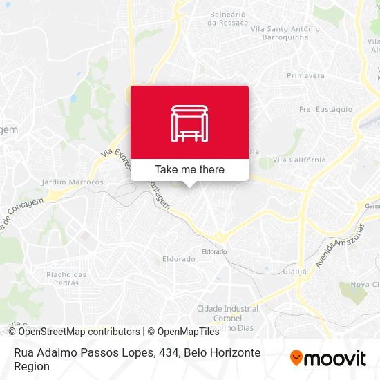 Rua Adalmo Passos Lopes, 434 map