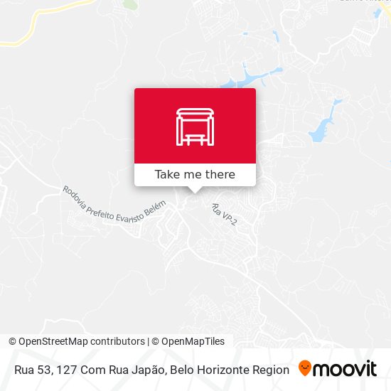 Rua 53, 127 Com Rua Japão map