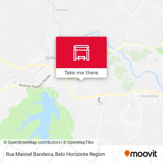 Rua Manoel Bandeira map