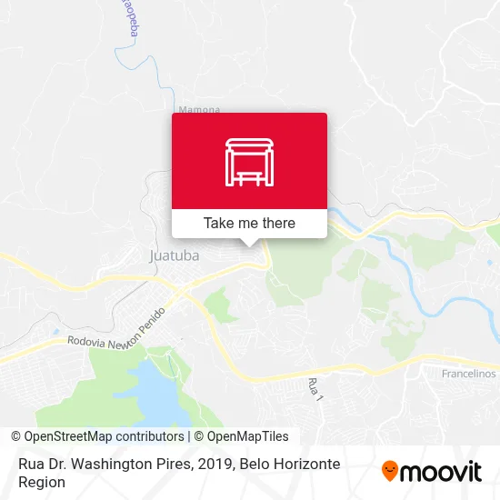 Rua Dr. Washington Pires, 2019 map