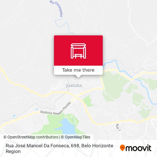Rua José Manoel Da Fonseca, 698 map