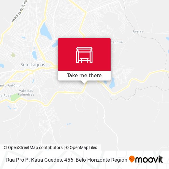 Rua Profª. Kátia Guedes, 456 map