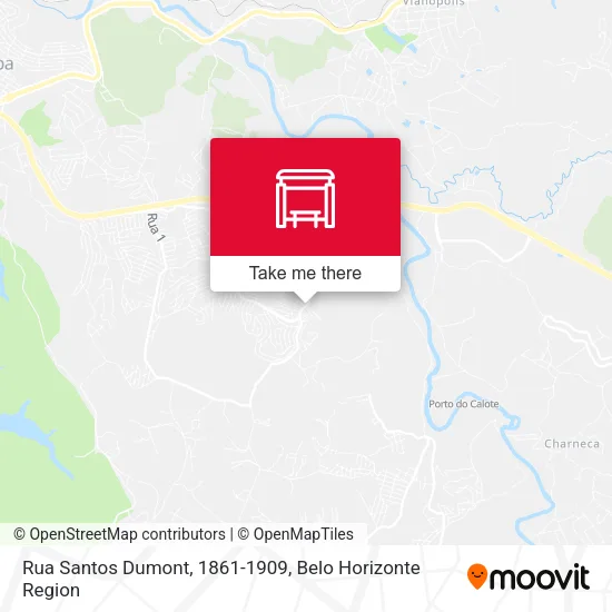 Rua Santos Dumont, 1861-1909 map