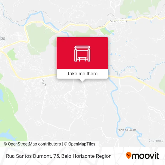 Rua Santos Dumont, 75 map