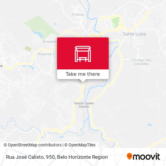Rua José Calixto, 950 map