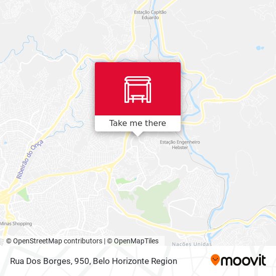 Rua Dos Borges, 950 map