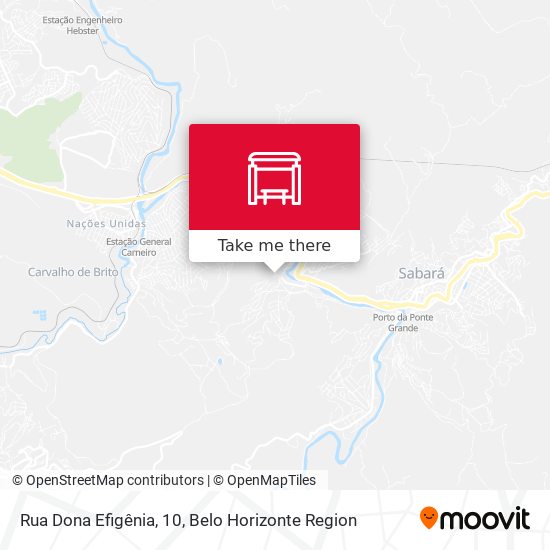 Rua Dona Efigênia, 10 map