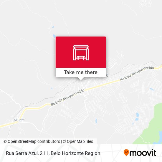 Rua Serra Azul, 211 map