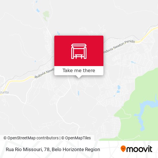 Rua Rio Missouri, 78 map