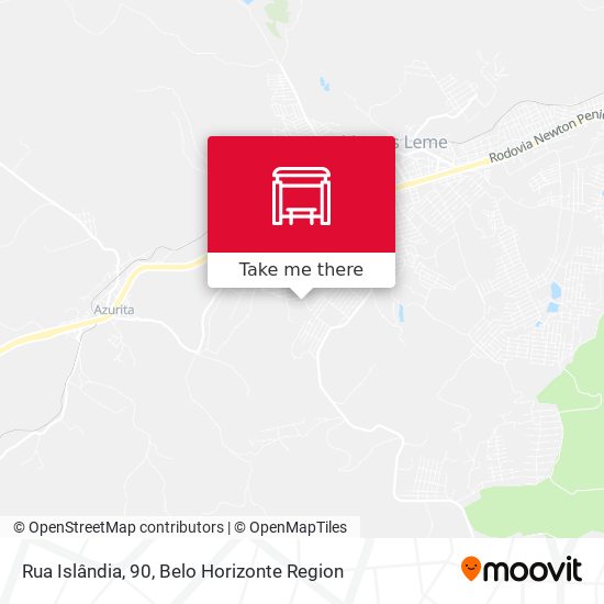 Rua Islândia, 90 map