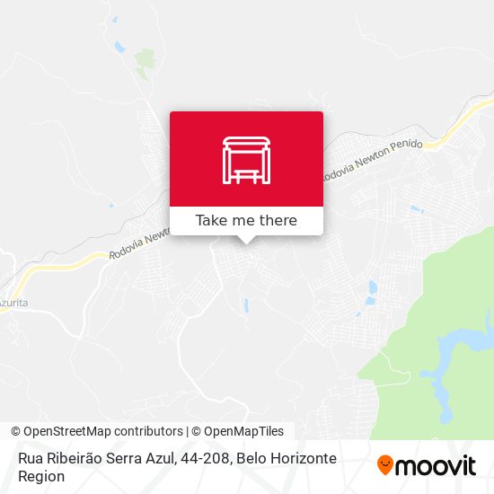 Rua Ribeirão Serra Azul, 44-208 map