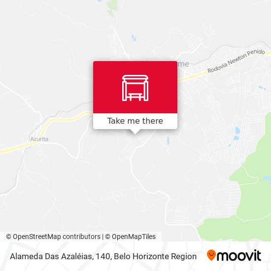 Alameda Das Azaléias, 140 map