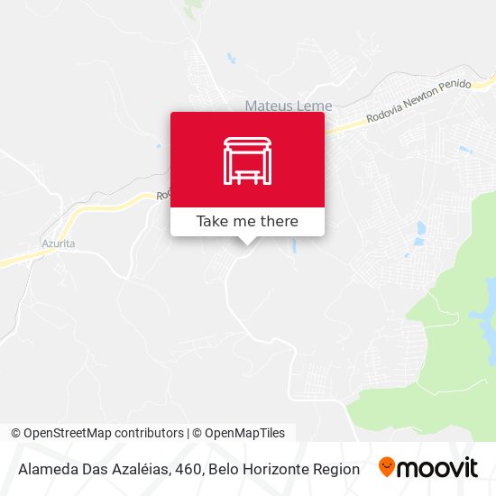 Alameda Das Azaléias, 460 map
